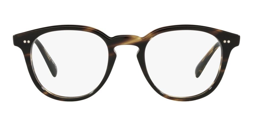 DESMON OV 5454U Havana Geometric Eyeglasses