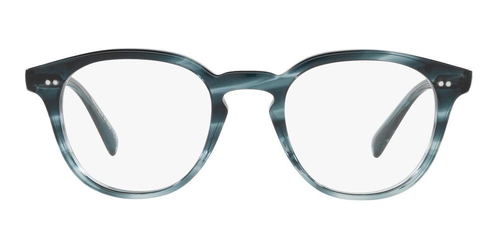 DESMON OV 5454U Blue Geometric Eyeglasses