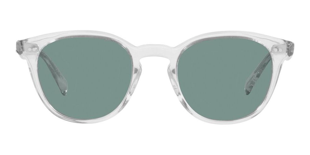 DESMON SUN OV 5454SU Havana Round Sunglasses