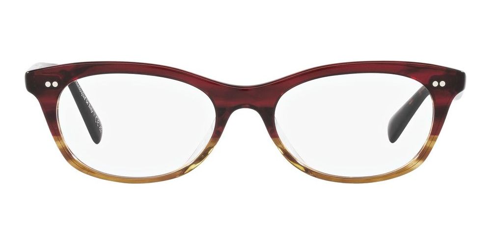 DEZERAI OV 5503U Havana Cat Eye Eyeglasses