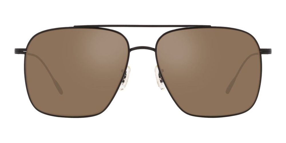 DRESNER OV 1320ST Black Geometric Sunglasses