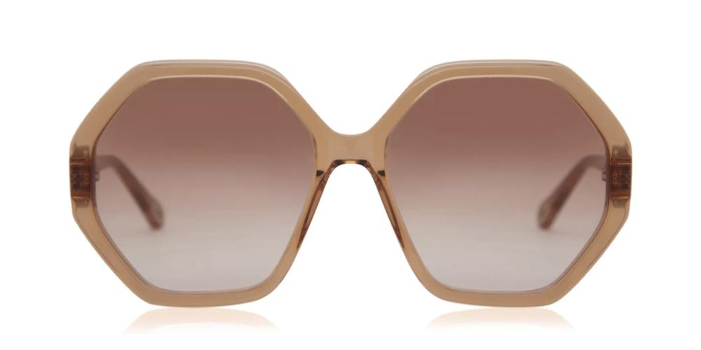 ESTHER CH0008S Orange Oversize Sunglasses