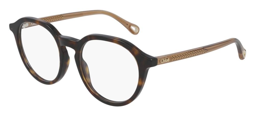 ESTHER CH0012O Havana Round Eyeglasses