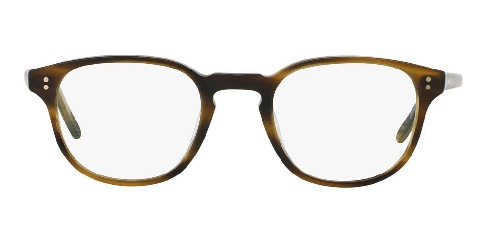 FAIRMONT OV 5219 Havana Geometric Eyeglasses