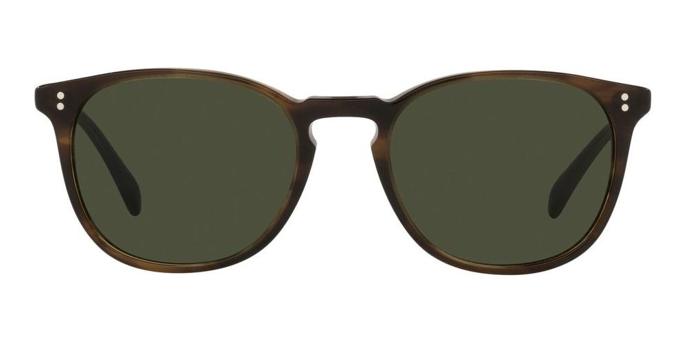 FINLEY ESQ. SUN OV 5298SU Brown Geometric Sunglasses