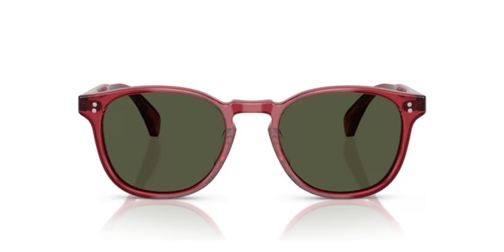 FINLEY ESQ. SUN OV 5298SU Red Geometric Sunglasses