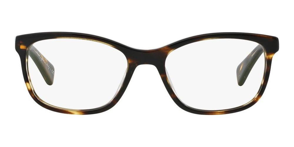 FOLLIES OV 5194 Havana Geometric Eyeglasses