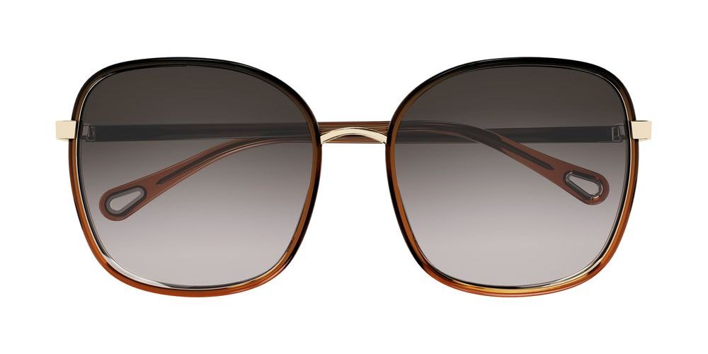 FRANKY CH0031S Brown Oversize Sunglasses