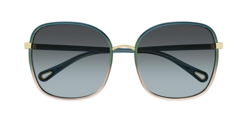 FRANKY CH0031S Gold Oversize Sunglasses