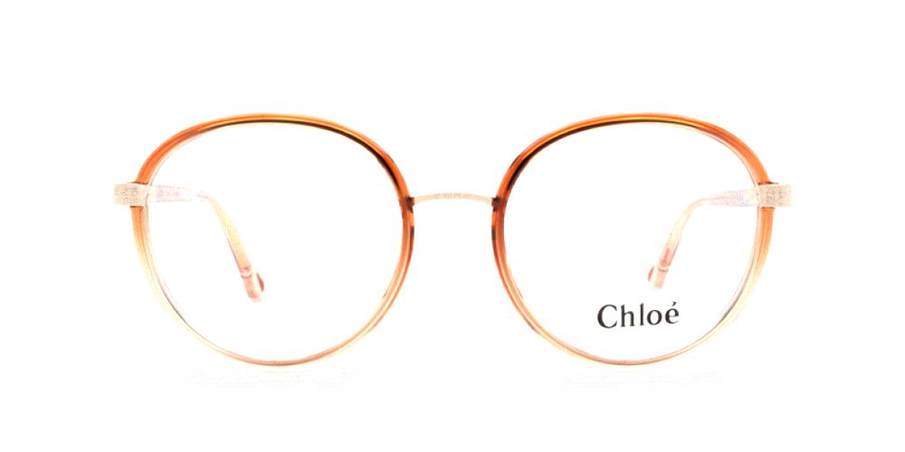 FRANKY CH0033O Orange Round Eyeglasses
