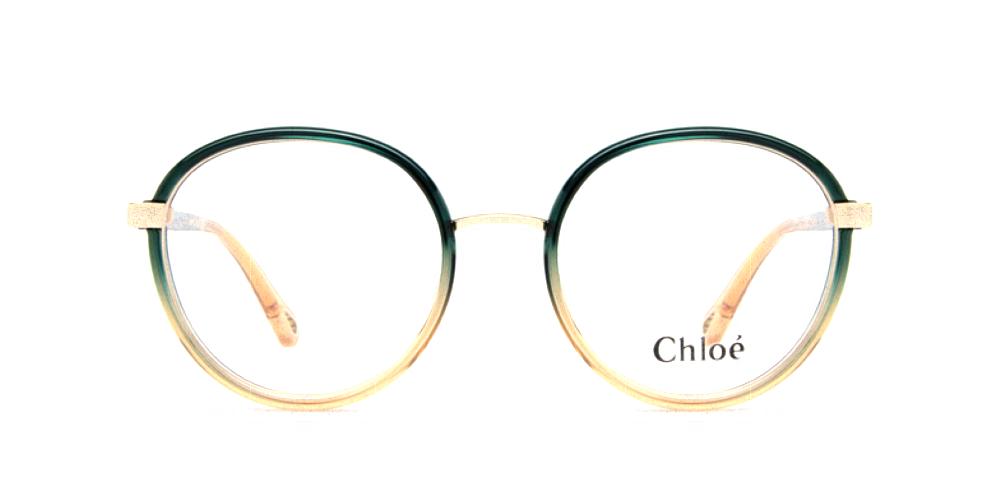 FRANKY CH0033O Blue Round Eyeglasses
