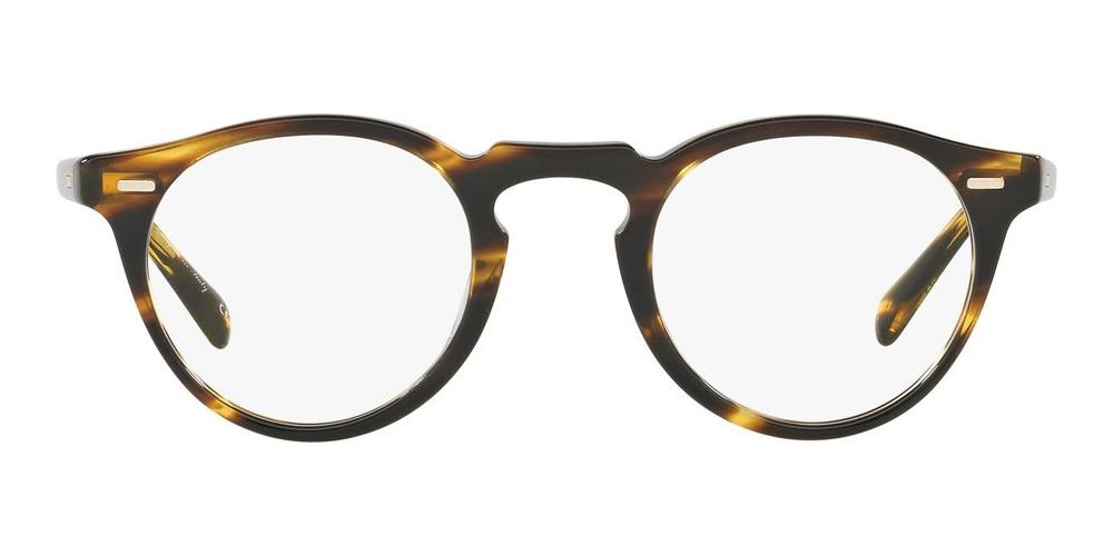GREGORY PECK OV 5186 Havana Round Eyeglasses
