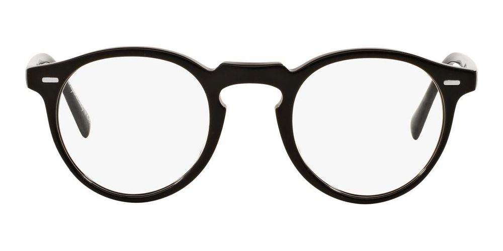GREGORY PECK OV 5186 Black Round Eyeglasses