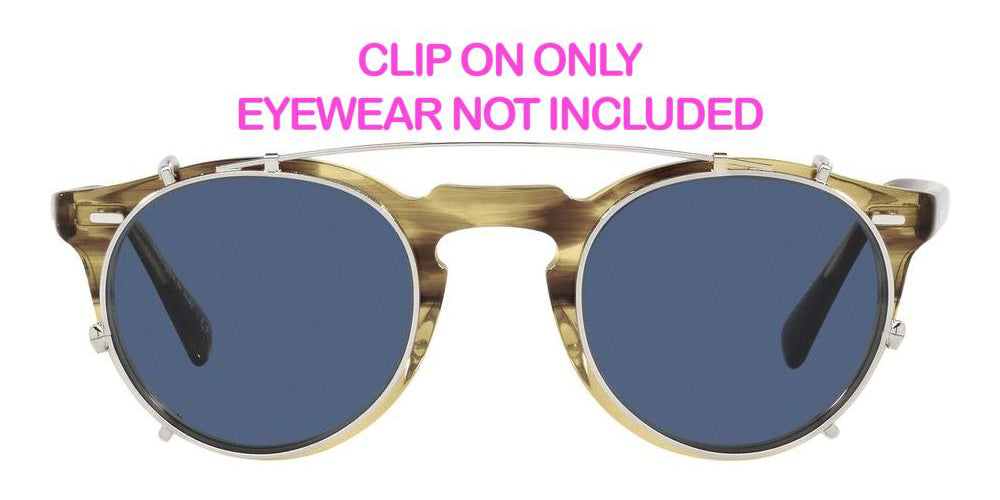 GREGORY PECK OV 5186 Silver Round Eyeglasses