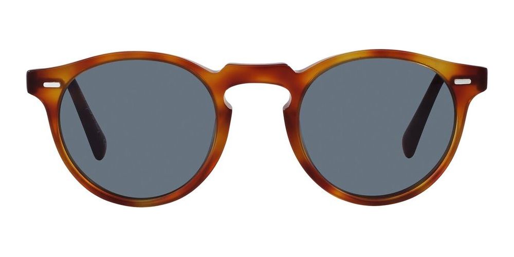 GREGORY PECK SUN OV 5217/S Havana Round Sunglasses