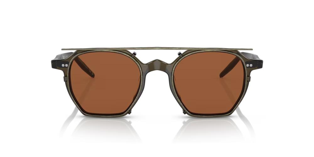 G. PONTI - 5 OV 5489U Green Geometric Eyeglasses