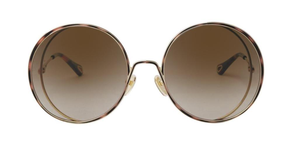 HANAH CH0037S Havana Round Sunglasses