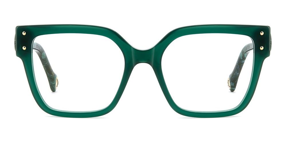 HER 0325 Green Squared Eyeglasses