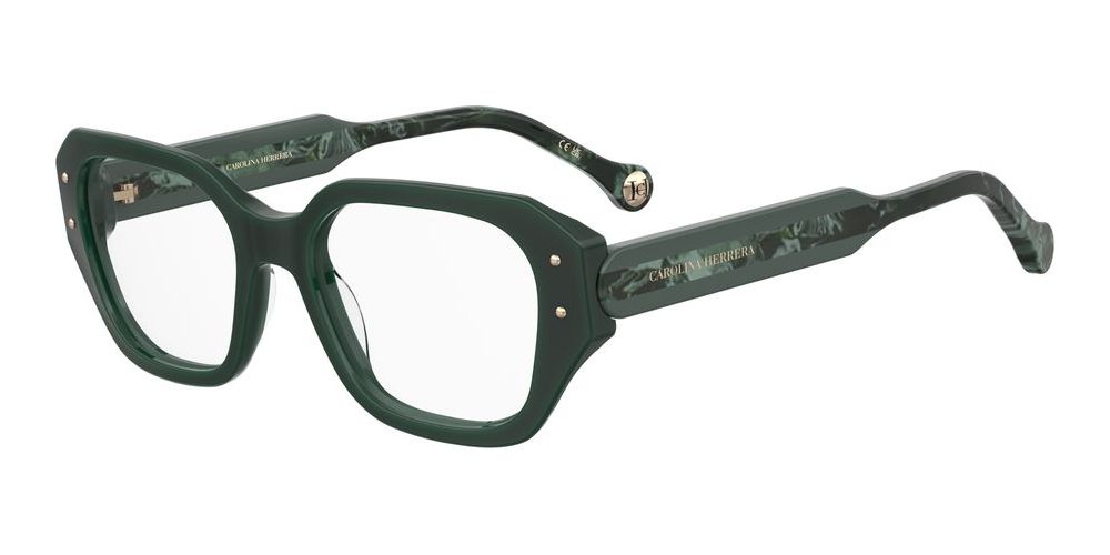 HER 0326 Green Geometric Eyeglasses