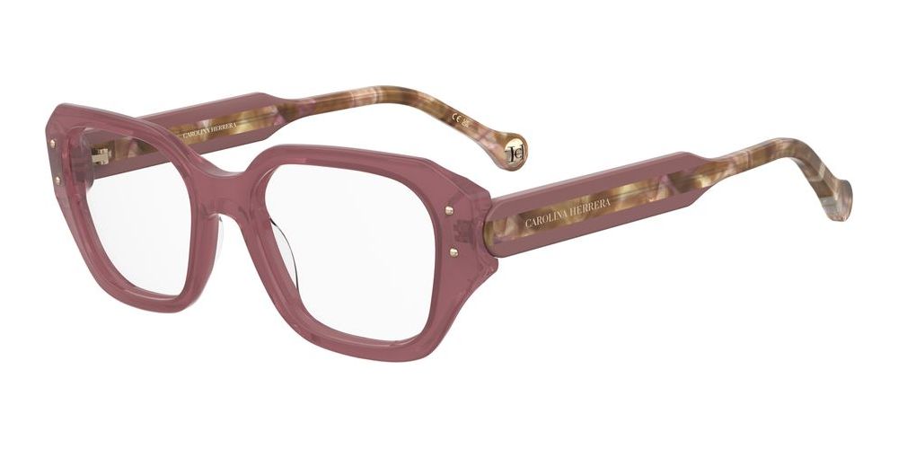 HER 0326 Pink Geometric Eyeglasses