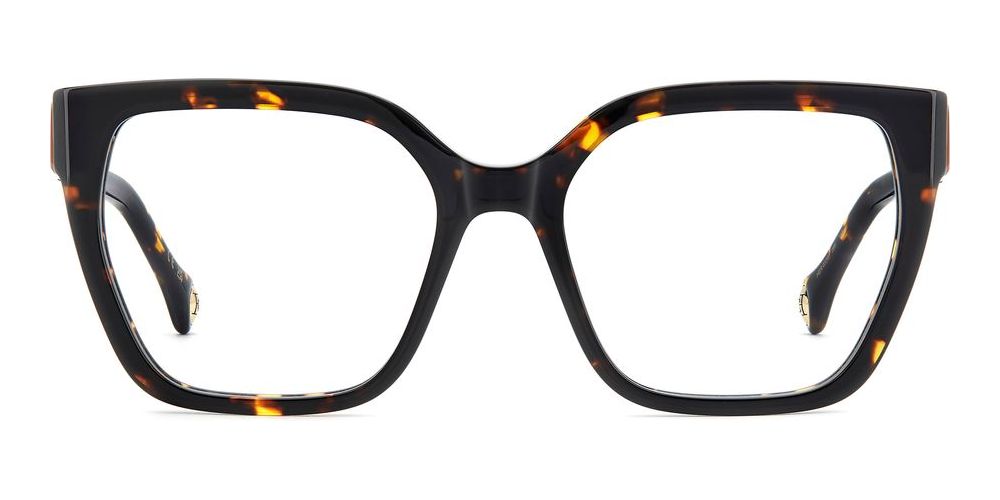 HER 0331 Havana Geometric Eyeglasses