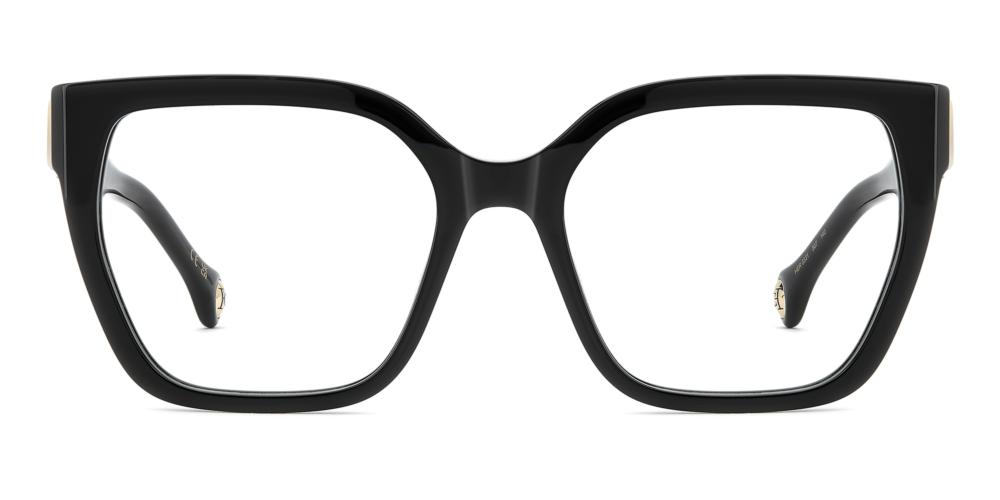 HER 0331 Black Geometric Eyeglasses
