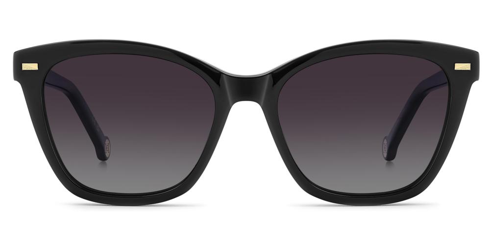 HER 0334/C Black Squared Sunglasses