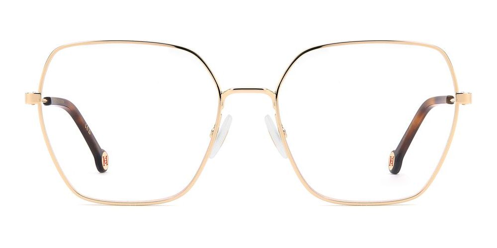 HER 0337 Rose Gold Geometric Eyeglasses