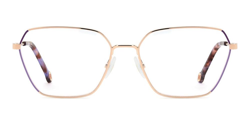 HER 0338 Gold Geometric Eyeglasses
