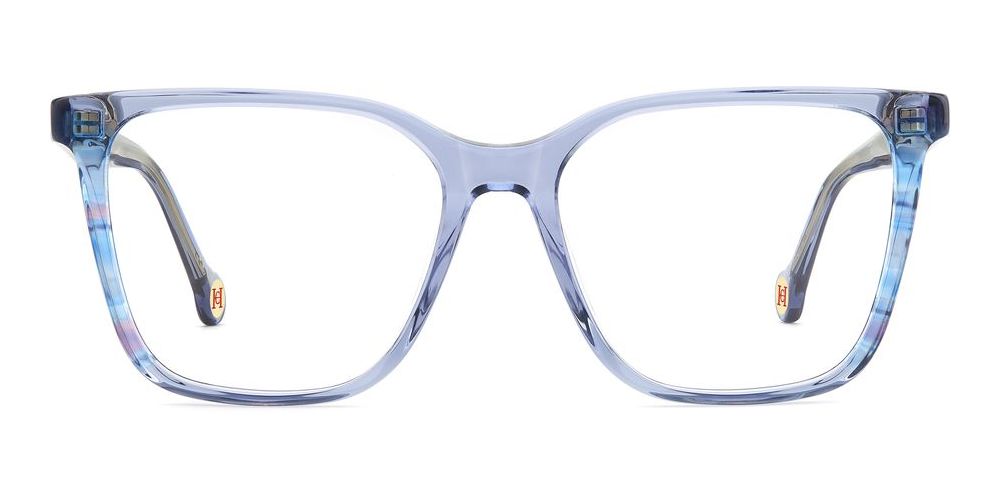 HER 0342 Blue Squared Eyeglasses