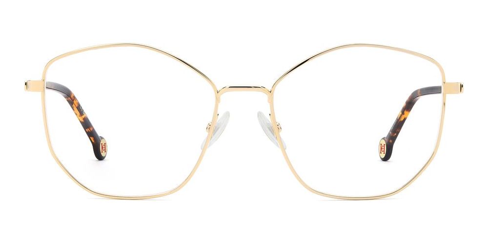 HER 0345 Rose Gold Geometric Eyeglasses