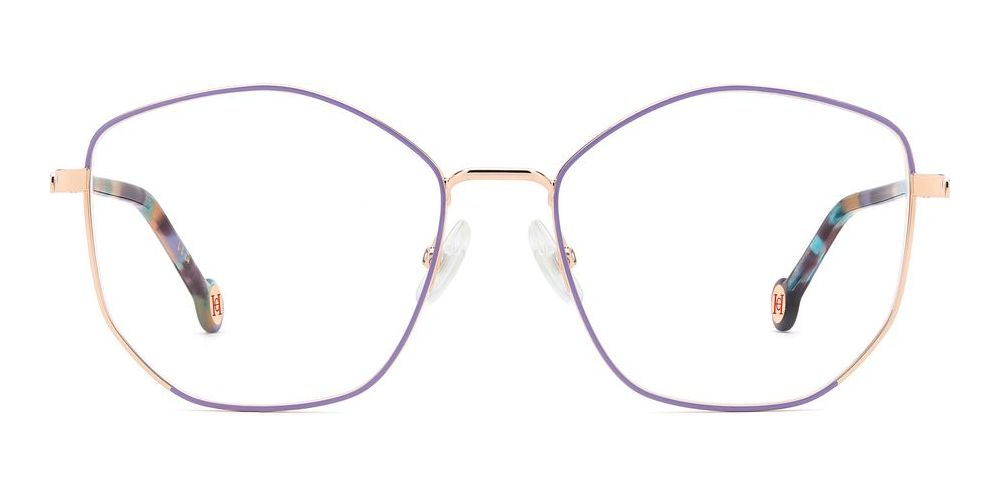 HER 0345 Gold Geometric Eyeglasses