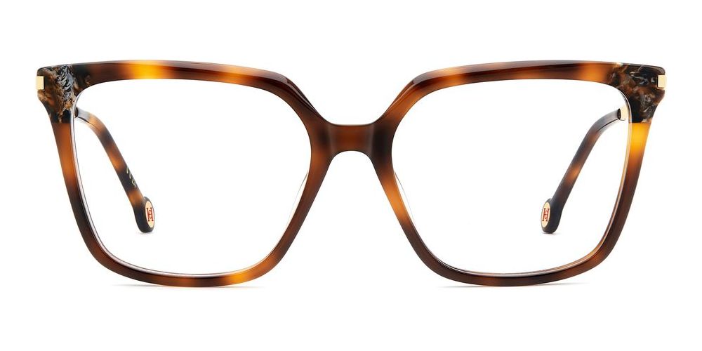 HER 0350 Havana Squared Eyeglasses