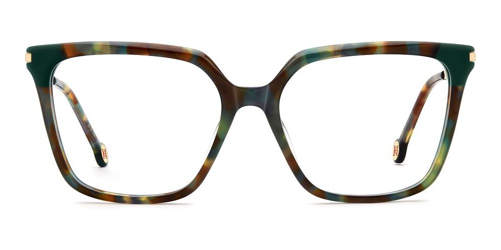 HER 0350 Green Squared Eyeglasses