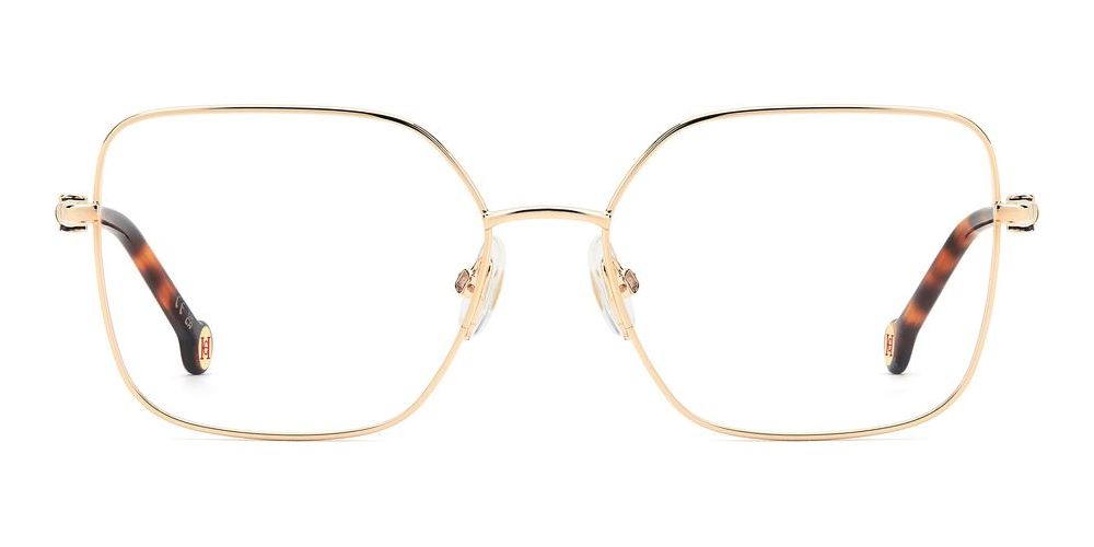 HER 0354 Rose Gold Geometric Eyeglasses