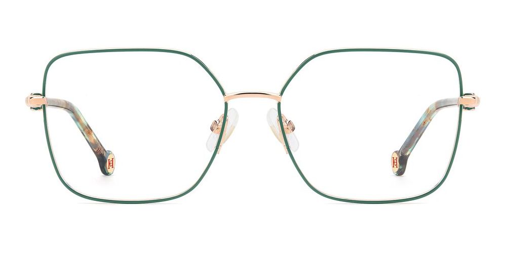 HER 0354 Gold Geometric Eyeglasses