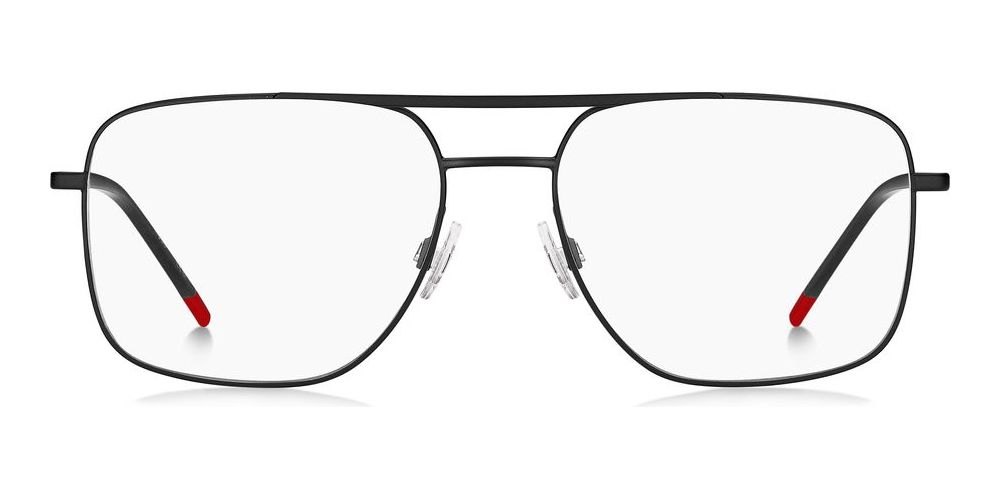 HG 1322 Black Geometric Eyeglasses