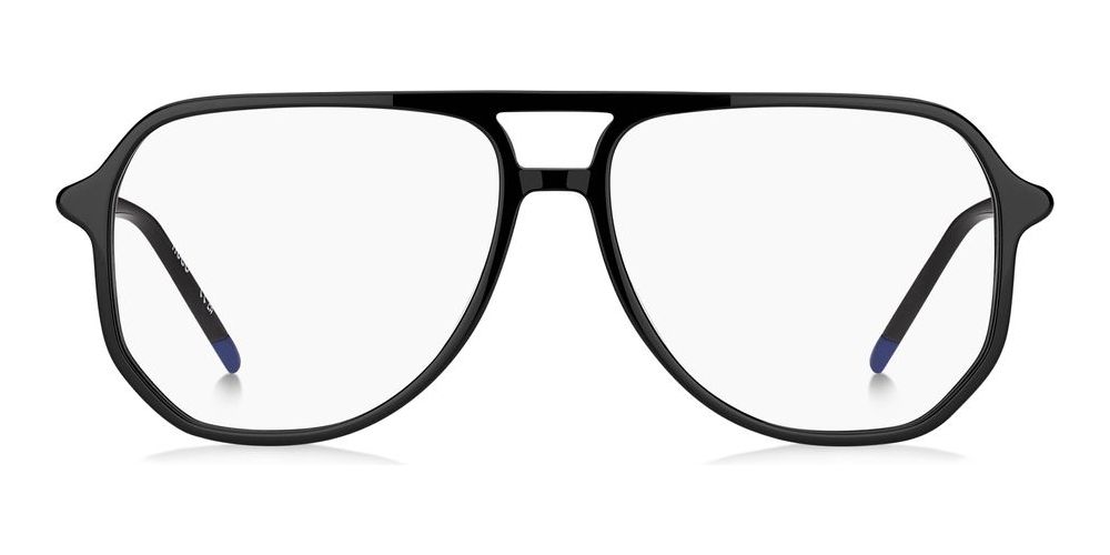 HG 1376 Black Pilot Eyeglasses