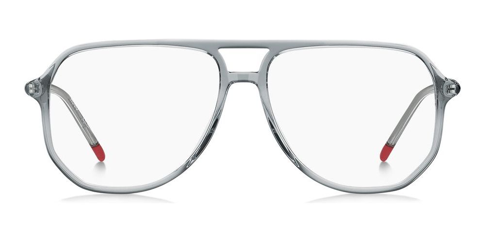 HG 1376 Grey Pilot Eyeglasses