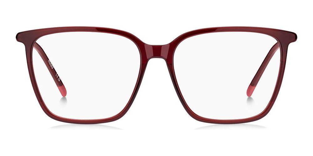 HG 1381 Red Squared Eyeglasses
