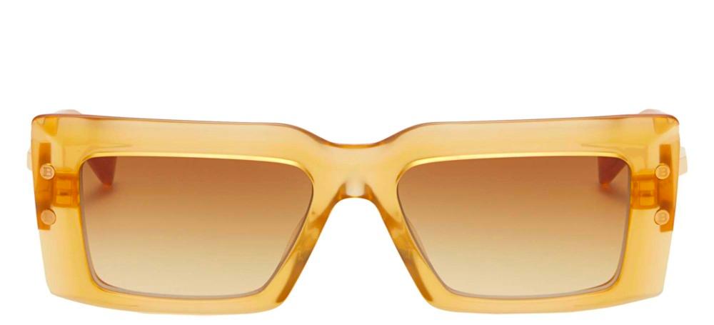 IMPERIAL Yellow Rectangle Sunglasses