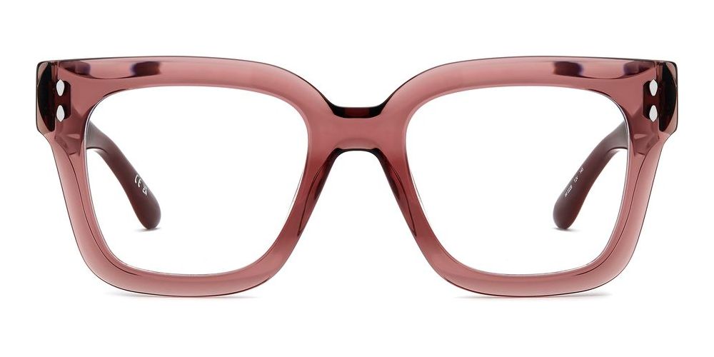 IM 0228 Pink Squared Eyeglasses