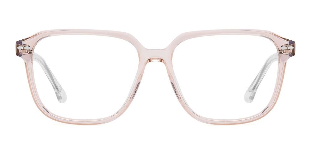 IM 0232 Pink Squared Eyeglasses