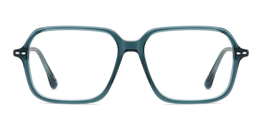 IM 0233 Green Squared Eyeglasses
