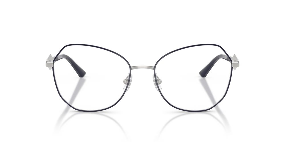 JC 2011 Silver Geometric Eyeglasses