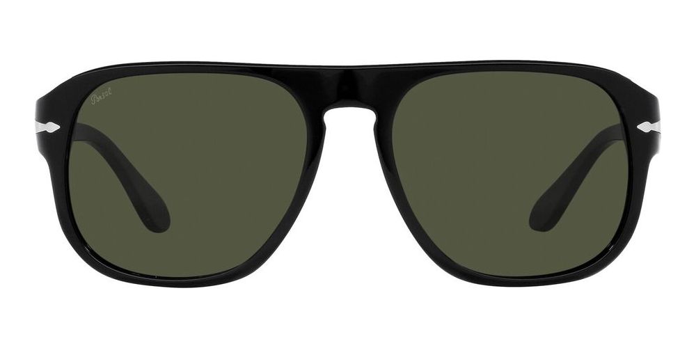 JEAN PO 3310S Black Squared Sunglasses