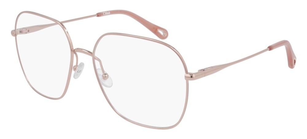 JONI CH0023O Pink Geometric Eyeglasses