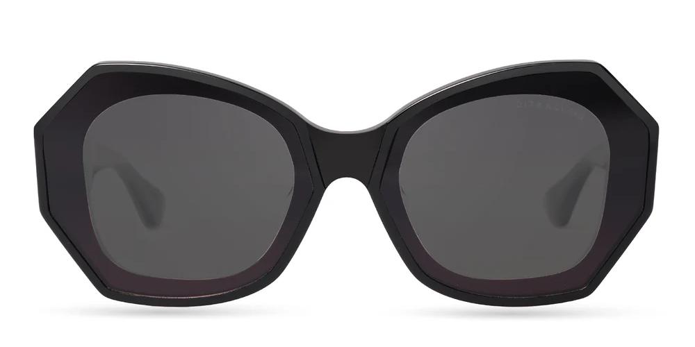 KOVAIA Black Geometric Sunglasses