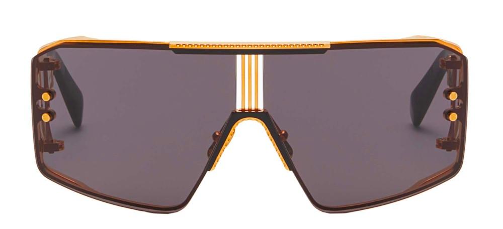 LE MASQUE Gold Shield Sunglasses