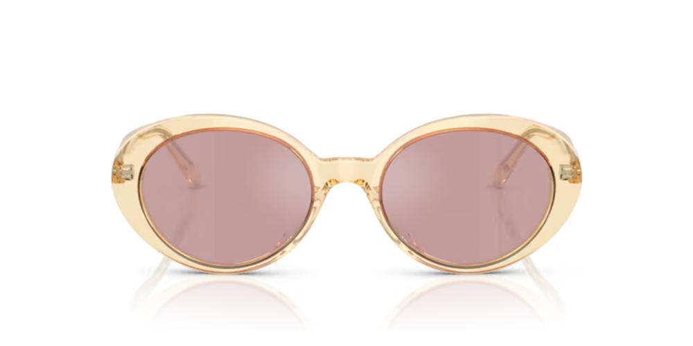 LUMAR OV 5565SU Transparent Oval Sunglasses